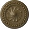 Ekena Millwork Foster Shell Ceiling Medallion (Fits Canopies up to 9 5/8"), 15 3/4"OD x 2"P, Mississippi Mud CM15FOMMF - alternate 1